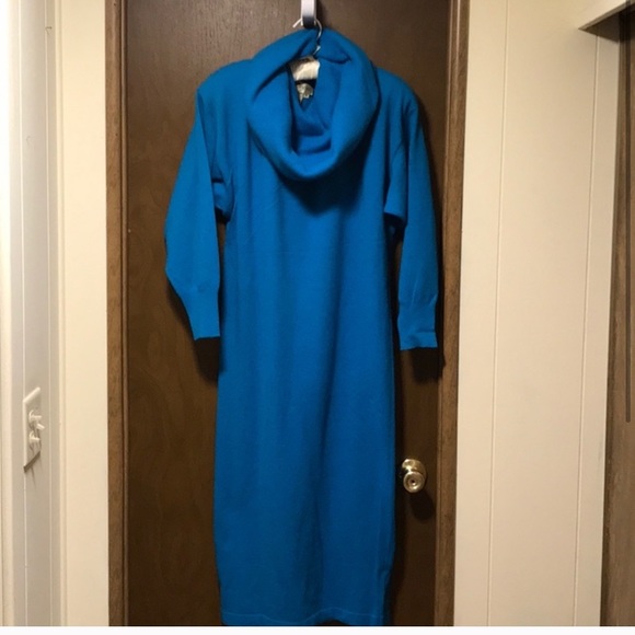 I live for vintage quality maxi sweater dress - Picture 1 of 6